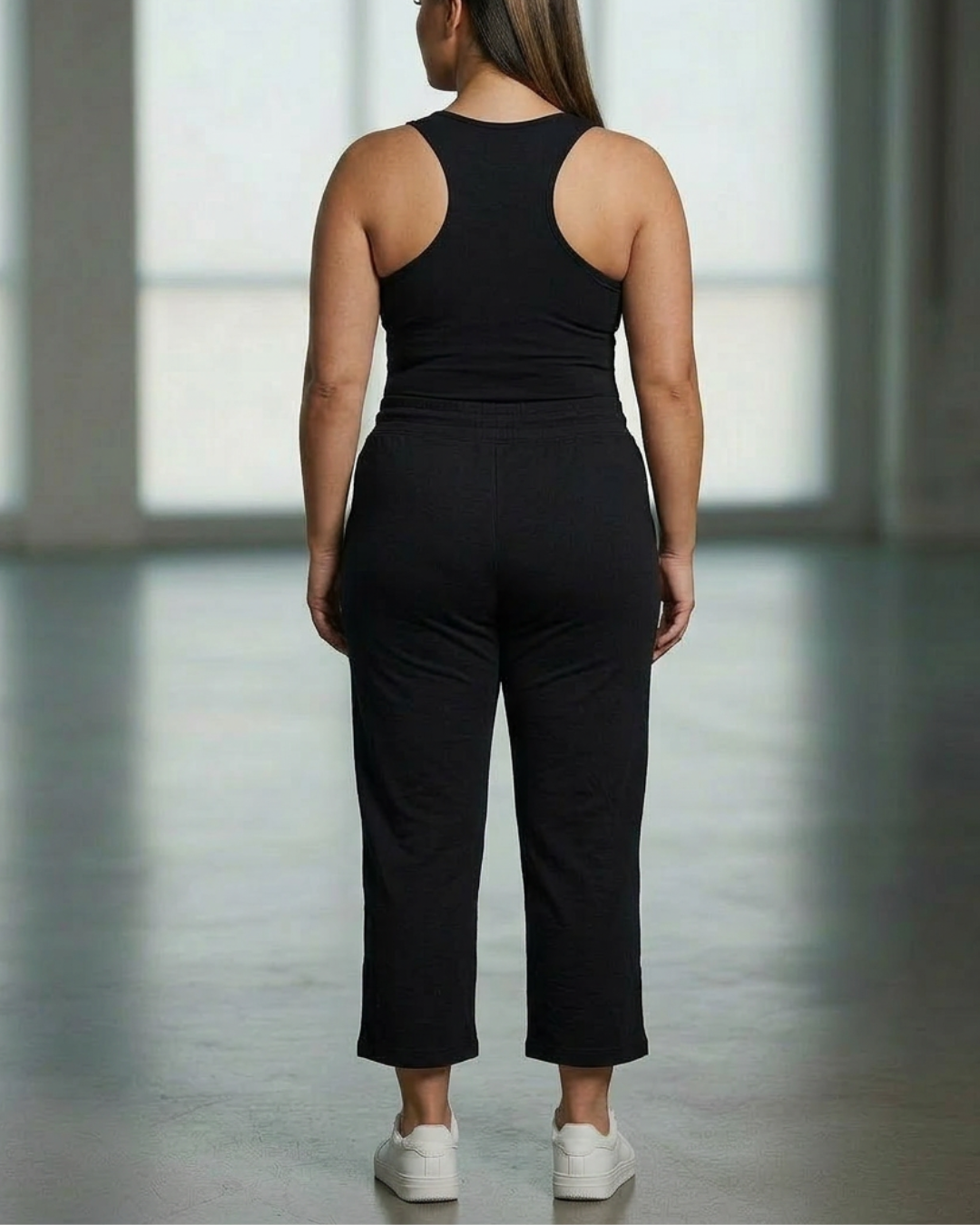 Plus Relaxed Capri